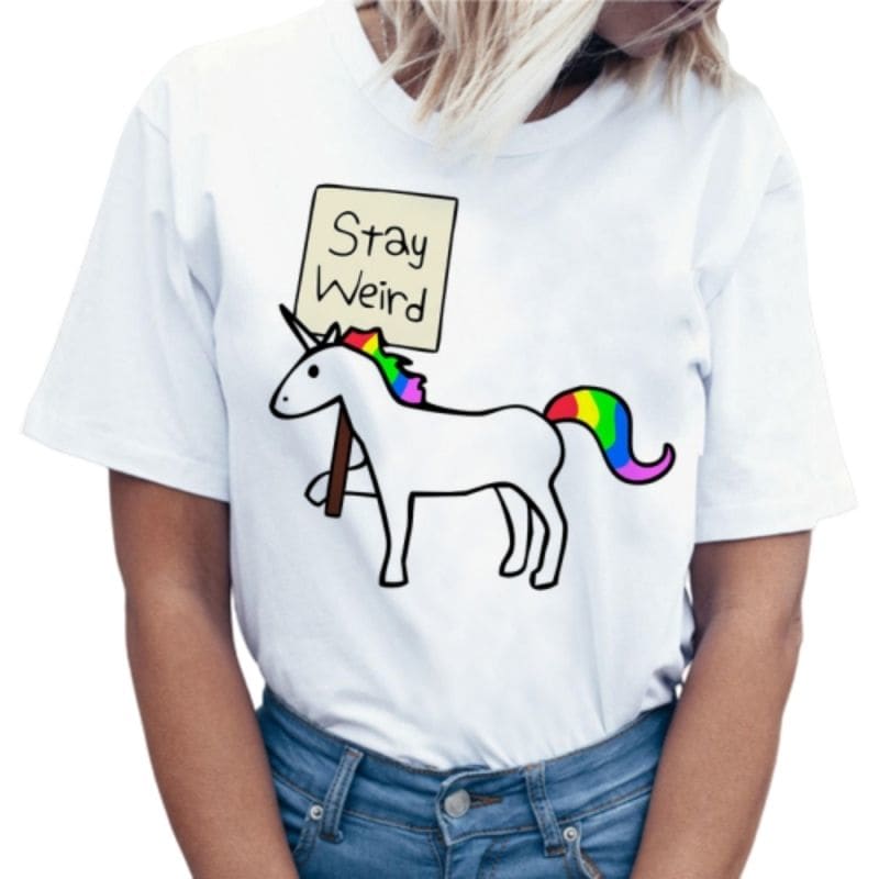 Koszulka Jednorożca Stay Weird 1