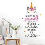 Naklejki na Ścianę Unicorn Duza - Vignette | Królestwo Jednorożca™